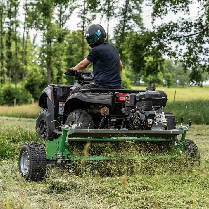 Kosiarka ATV 150 z klapą Briggs and stratton 13,5 KM 