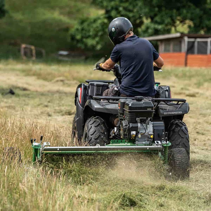 Kosiarka ATV 150 z klapą Briggs and stratton 13,5 KM 